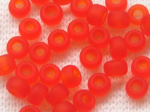 11/0 10g TOHO Rocailles Frost Light Siam Ruby