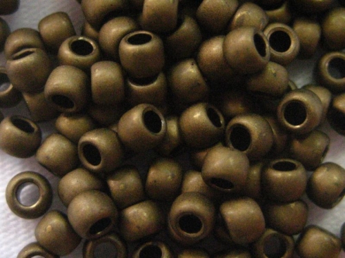 11/0 10g TOHO Rocailles Matte Color Dark Copper