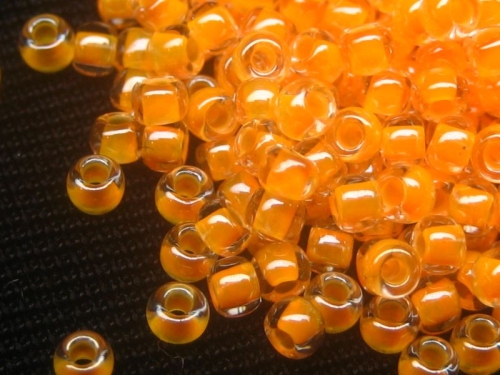 11/0 Rocailles TOHO Luminous Neon Tangerine 10g