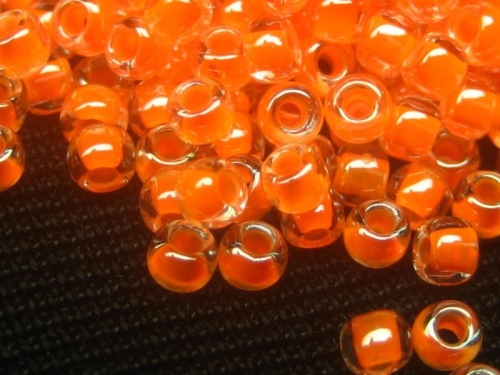 11/0 10g TOHO Rocailles Luminous Neon Orange