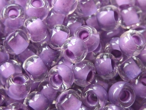 11/0 10g TOHO Rocailles Crystal Wisteria Lined