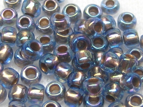 11/0 10g TOHO Rocailles Gold Rainbow Light Sapp...