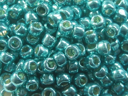 11/0 10g TOHO Rocailles PF Galvanized Teal