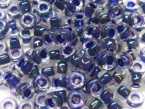 15/0 Rocailles TOHO RB Crystal Tanzanite Lined lila violett 10g