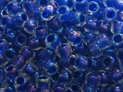 15/0 10g TOHO Rocailles Crystal Caribean Blue L.