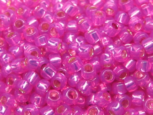 15/0 10g TOHO Rocailles Milky Hot Pink