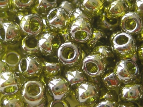 15/0 10g TOHO Rocailles Gold Lust Green Tea