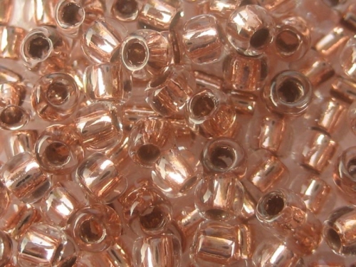 15/0 10g TOHO Rocailles Copper Lined Crystal