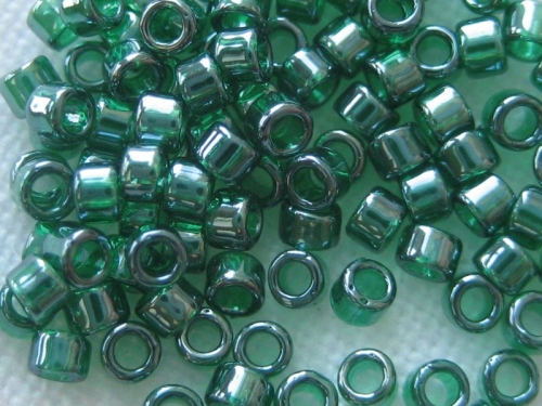 11/0 Delica TOHO Treasures Luster Green Emerald dunkelgrün 5g
