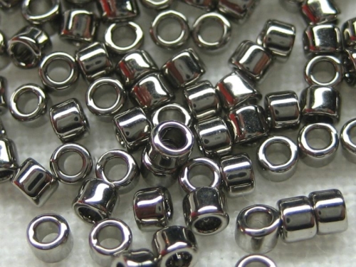 11/0 Delica TOHO Treasures Metallic Nickel silberfarben 5g