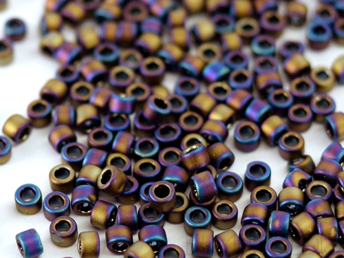 11/0 Delica TOHO Treasures Matte Color Iris Purple lila violett 5g