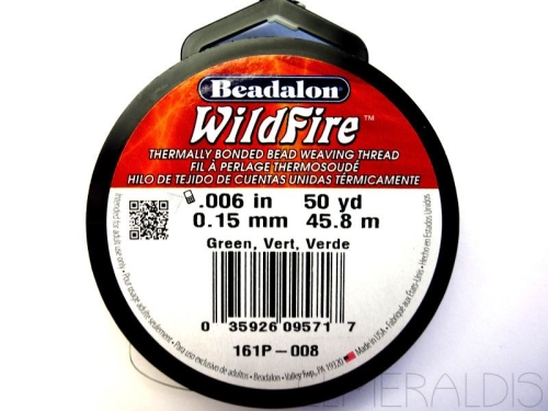 10 LB Wildfire 006 - 45 m Green grün 0,15 mm