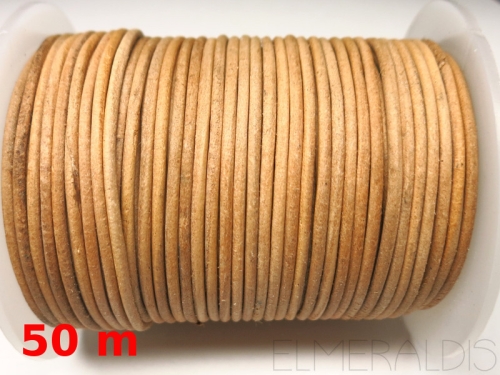 Rind-Lederband 4 / 5 / 7 mm in 4 Farben 1-5 Meter 20 & 50 Meter 10 Lederband 