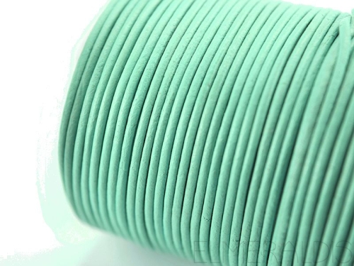 1,5 mm Lederband Light Blue hellblau 1 m