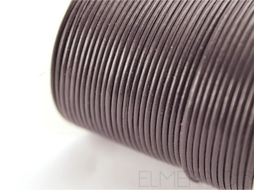 1,5 mm Lederband Violet Plum lila 1 m