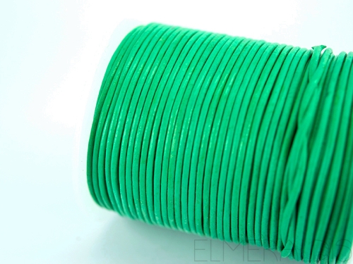 1,5 mm Lederband Mint Green grün 1 m