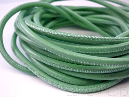 4mm Nappa Lederband Mint Green 20cm