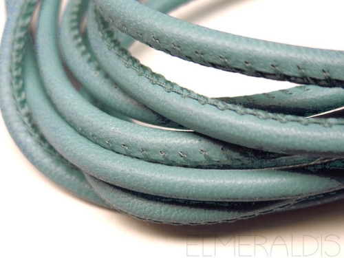 4mm Nappa Lederband Pastel Blue 20cm