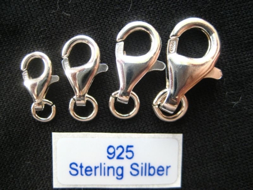 9 mm Karabiner 925 Silber