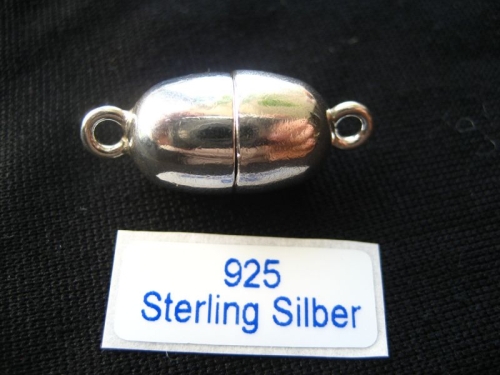15 mm Magnetverschluß 925 Silber