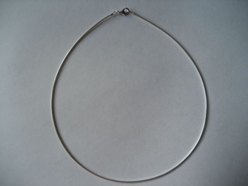 40 cm Omega Reif 925 Silber 1,3 mm
