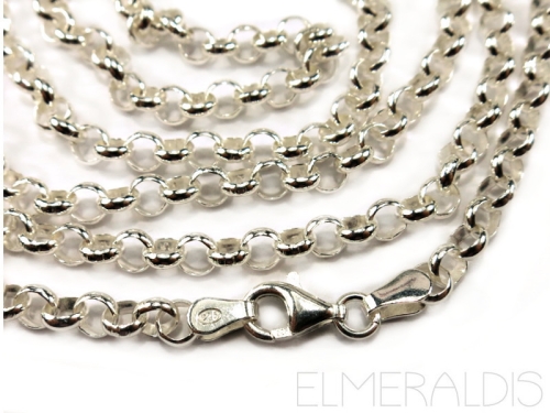 70 cm Halskette Ankerkette 925 Silber 2,2 mm