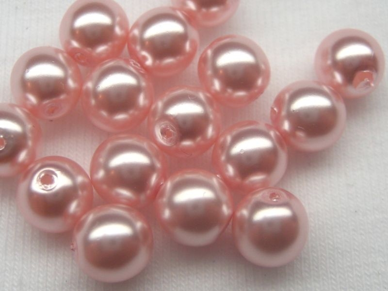 4mm Crystal Pearls Rosaline 20x