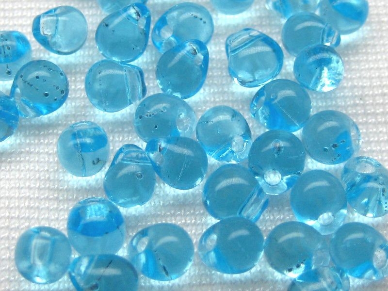 3,4 mm Drop Beads Miyuki Aqua 10g