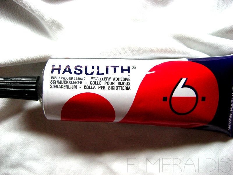 Hasulith Strasskleber 1 Tube 20 ML Adhésifs Bijoux Colle, K-15