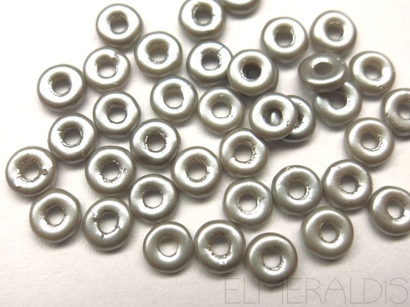 O Beads® Pastel Light Grey 2 g Glasperlen