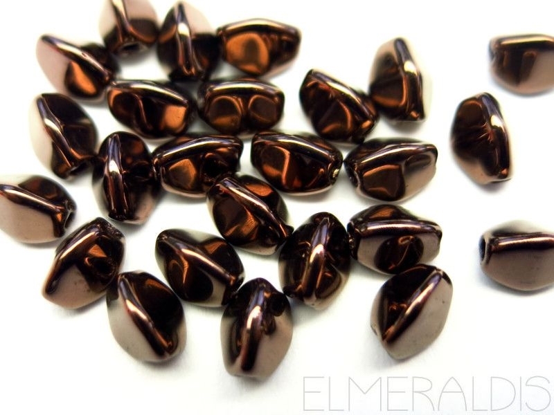 Pinch Beads Jet Bronze Full Glasperlen 5g