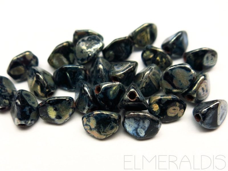 5 g Pinch Beads Jet Bronze Picasso