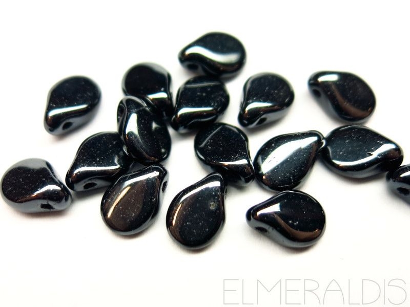 Pip Beads Hematite Full Vacuum grau Tropfen 20x