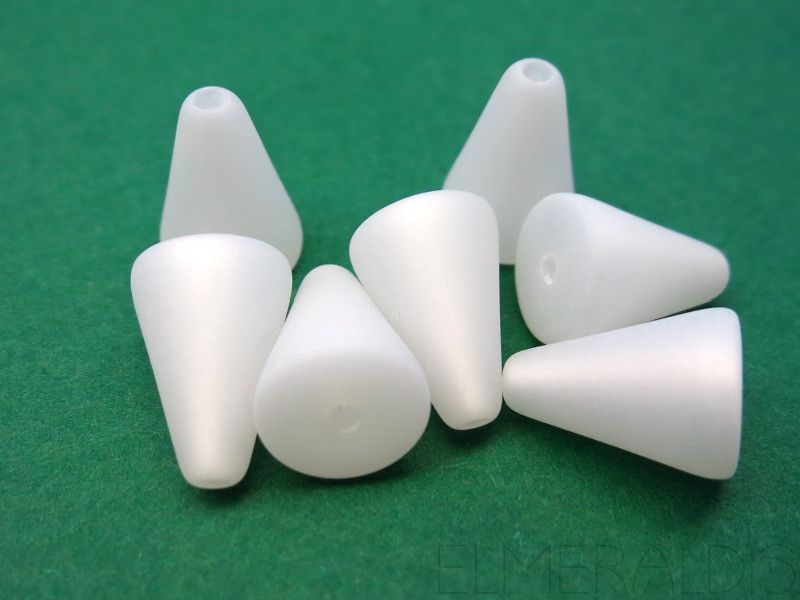 14mm Polaris Kegel matt weiss weiß 5x