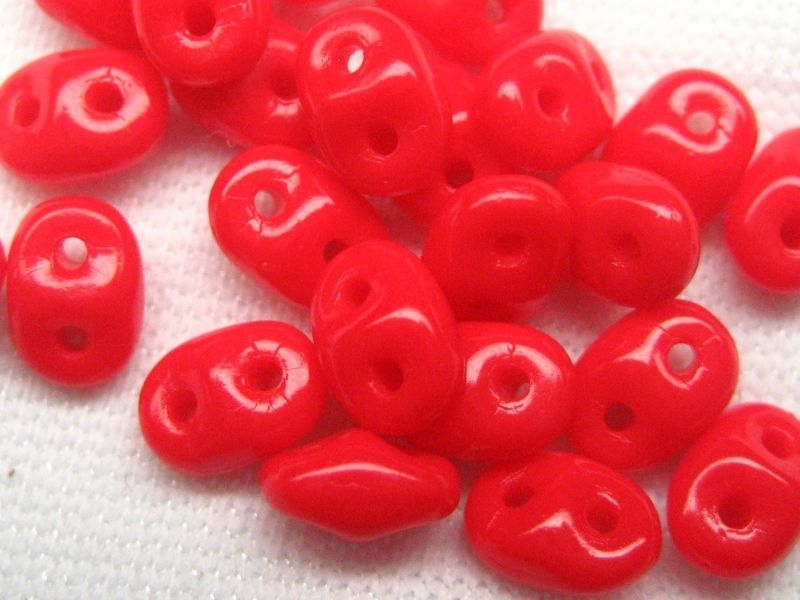 10g Super Duos Opaque Red