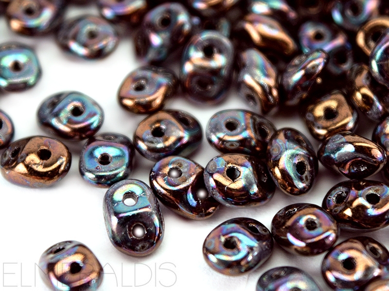 SuperDuos Bronze Luster Jet 10g