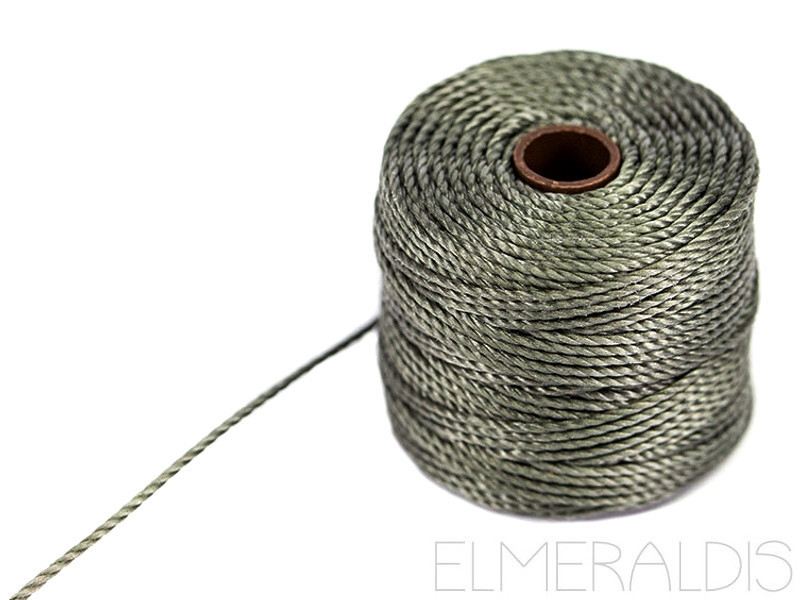 S-LON TEX210 Bead Cord Gunmetal Anthrazite dunkelgrau 70m