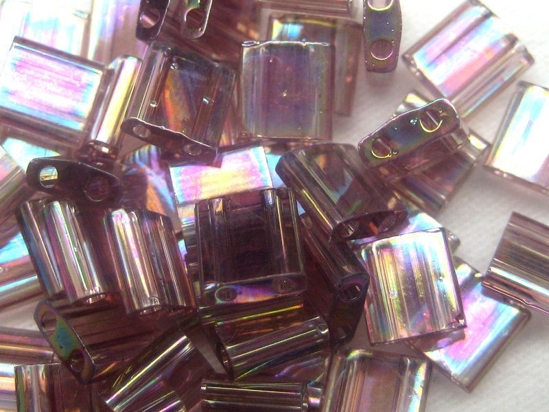 Tila Beads Miyuki Smokey Amethyst AB 5g