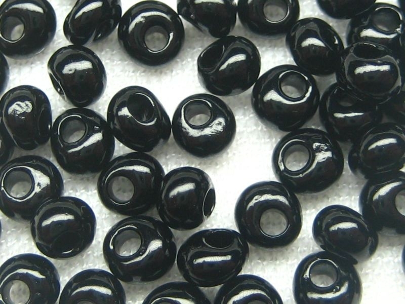 3mm 10g TOHO Magatama Opaque Jet