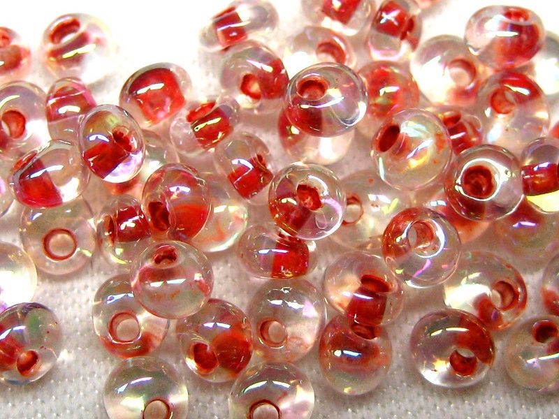 3mm Magatama TOHO RB Crystal Sandstone Lined 10g