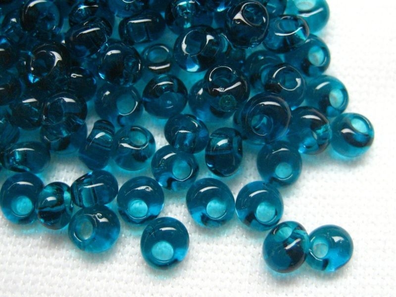 3mm 10g TOHO Magatama Transparent Capri Blue