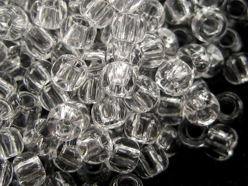 6/0 Rocailles TOHO Crystal Transparent 10g