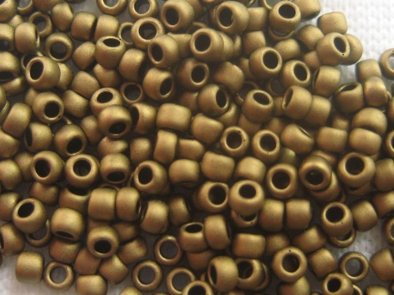 6/0 Rocailles TOHO Frosted Bronze 10g