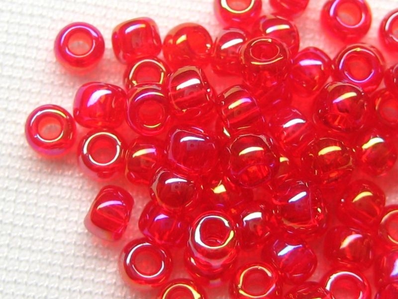 8/0 10g TOHO Rocailles RB Siam Ruby