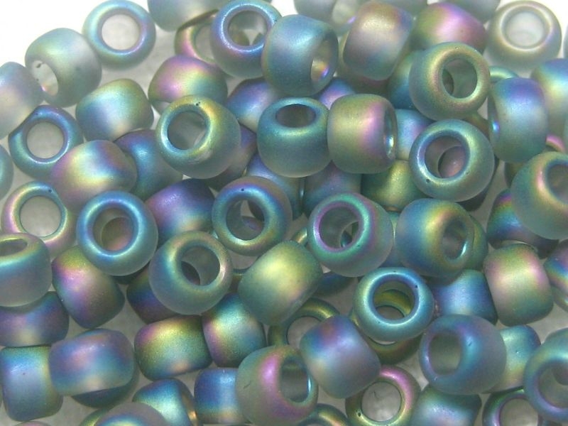 8/0 Rocailles TOHO Rainbow Frosted Gray 10g