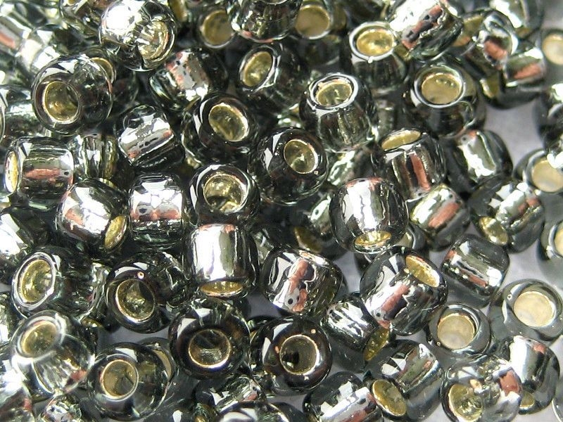 8/0 Rocailles TOHO Silver Lined Gray 10g