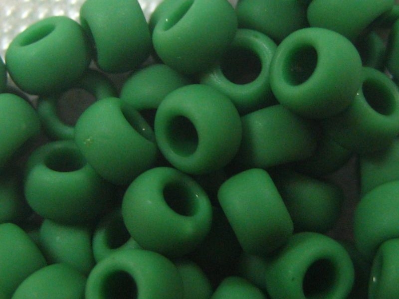8/0 Rocailles TOHO Opaque Frosted Pine Green 10g