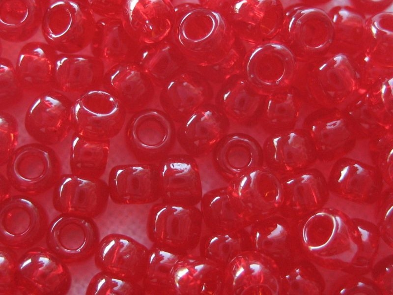 8/0 10g TOHO Rocailles Transparent Ruby