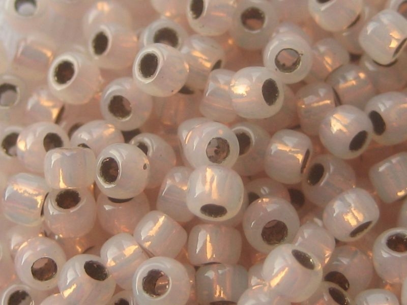 8/0 Rocailles TOHO Copper Lined Alabaster 10g