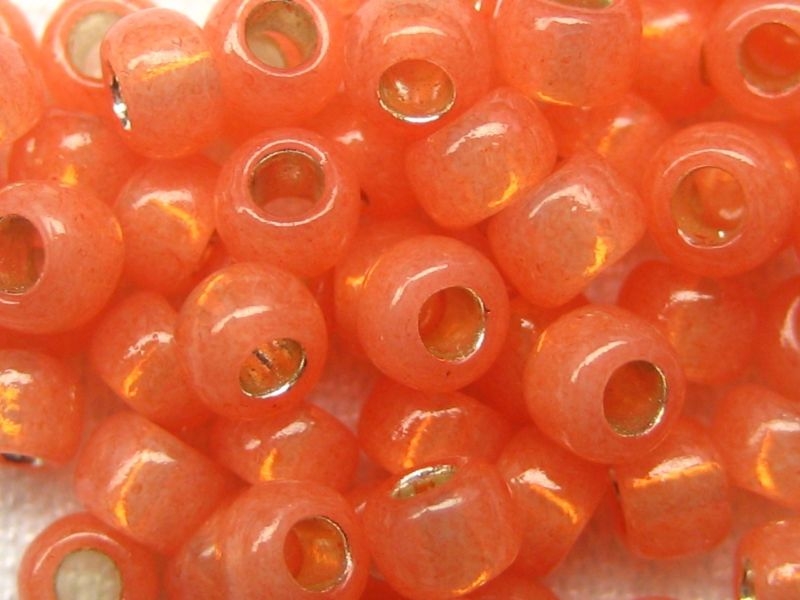 11/0 Rocailles TOHO Silver Milky Grapefruit 10g